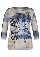 Nos 3/4 Sleeve Sweatshirt - Vanilla