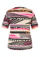 Milano Short Sleeve Print T-Shirt - Ginger