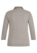 Vancouver Long Sleeve Polo - Taupe