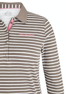 Vancouver Long Sleeve Polo - Taupe