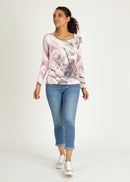 Vancouver Round Neck Jumper - Taupe