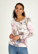 Vancouver Round Neck Jumper - Taupe