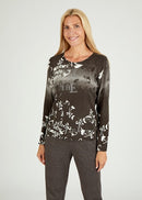 Vancouver Round Neck Jumper - Taupe