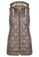Vancouver Padded Gilet - Taupe