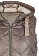 Vancouver Padded Gilet - Taupe