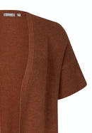 San Jose Long Open Cardigan - Calvados