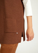 San Jose Long Open Cardigan - Calvados