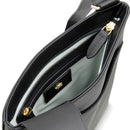 Medium Zip Around Crossbody - Black