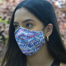 Face Mask Rainbow Aztec