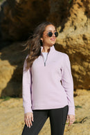 Renew Dee 1/2 Zip Jumper - Lilac