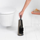 Toilet Brush  Holder - Platinum