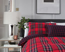 Willington Duvet Cover Set - Red