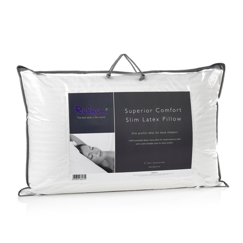 Superior Comfort Slim Latex Pillow