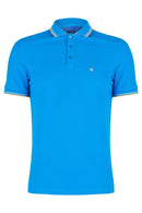 Remy Short Sleeve Polo - Blue
