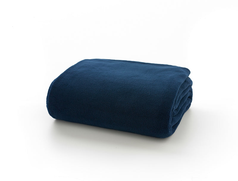 Snuggle Touch Throw 200x240cm - Navy