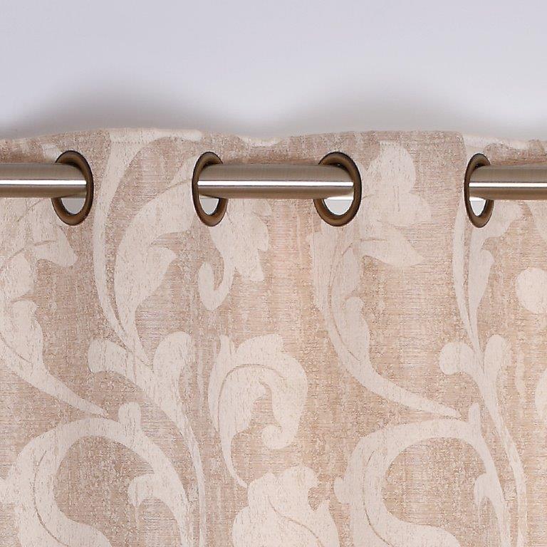 Rochelle Readymade Eyelet Curtains - Sand
