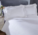 White Collection Romantica Duvet Cover Set - White