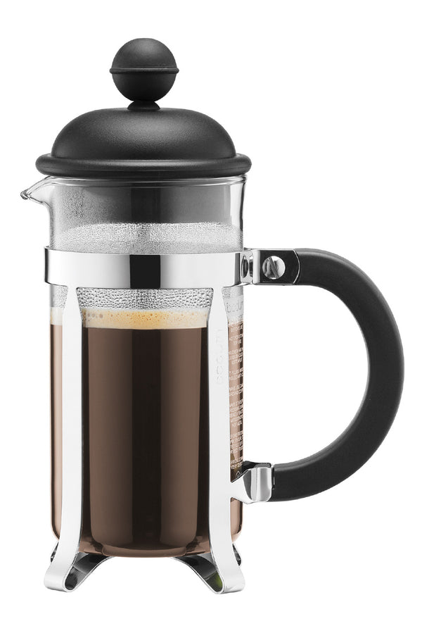 8 Cup Cafetiere Black