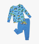 Curious Dinos Baby Pyjama Set - Peacock