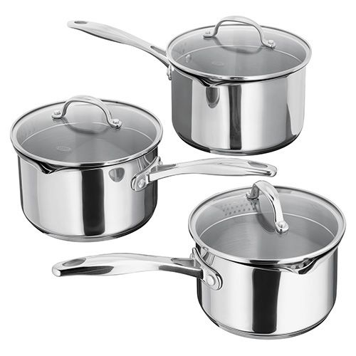 Profile 7000 3 Piece Saucepan Set With Draining Lids