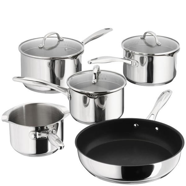 Profile 7000 5 Piece Draining Lid Saucepan Set