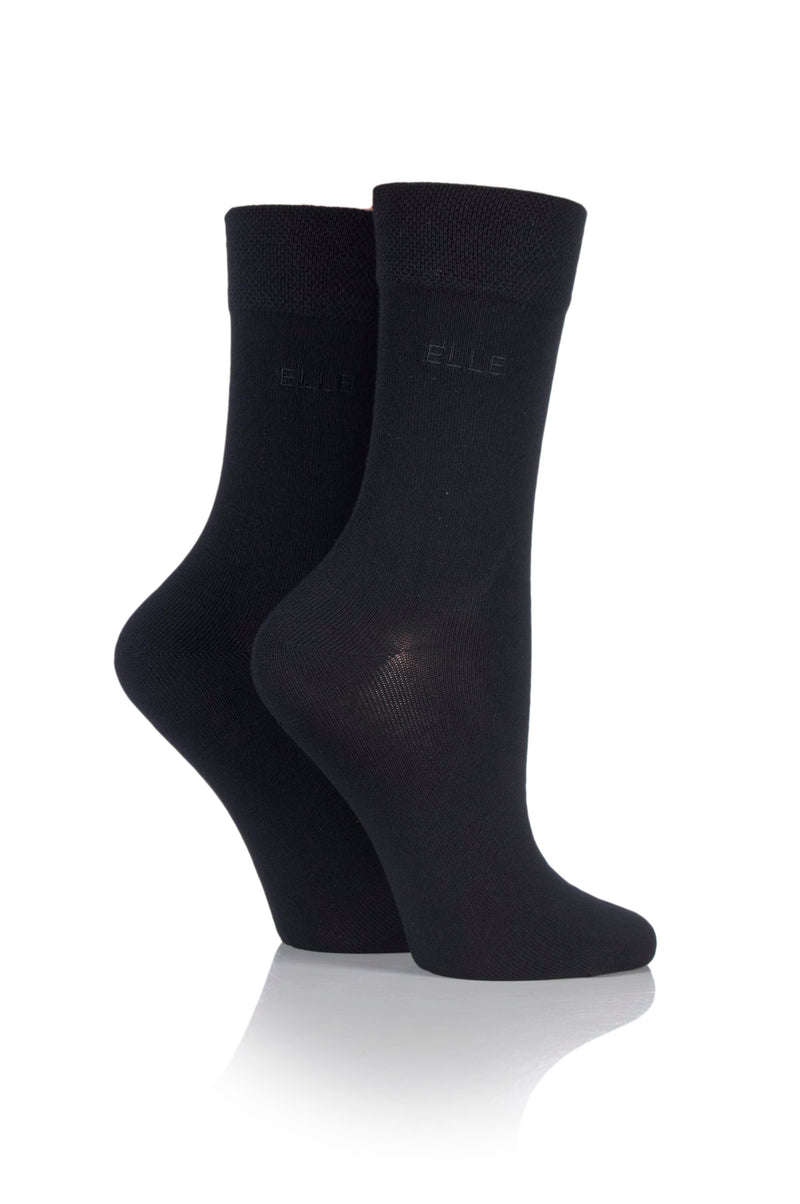 Pure Natural Bamboo Socks - Black