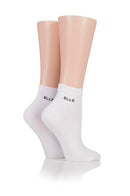 Bamboo Anklets - White