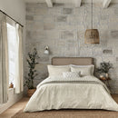 Lindos Duvet Cover Set - Linen