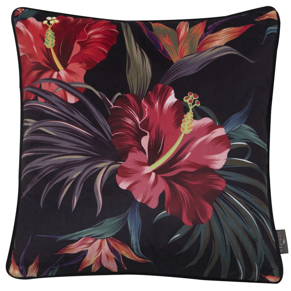 Eden Hibiscus Painted Cushion