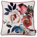 Velvet Bouquet Of Flowers Cushion