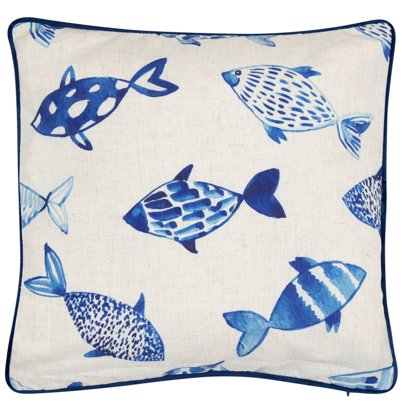 Faux Linen Shoal Cushion