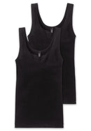 2 Pack Strap Tops - Black