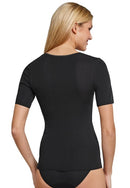 Short Sleeve Vest - Black