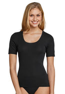 Short Sleeve Vest - Black