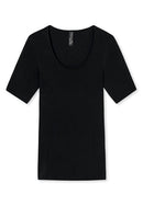 Short Sleeve Vest - Black