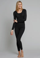 Long Sleeve Vest - Black