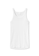 Ribbed Vest - White