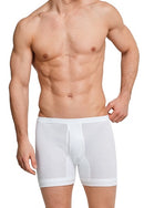 Fine Rib Trunk - White