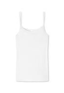 Spaghetti Vest - White