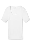 Short Sleeve Vest - White