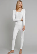 Long Sleeve Vest - White