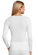 Long Sleeve Vest - White