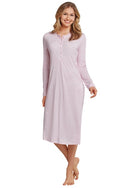 Paisley Pattern Nightdress - Rose