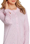Paisley Pattern Nightdress - Rose