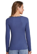 V-Neck Pyjama - Blue