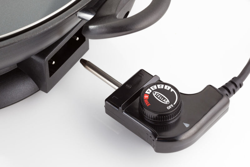 Stella 35CM Non-Stick Electric Family Wok