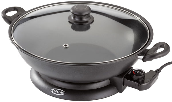 Stella 35CM Non-Stick Electric Family Wok