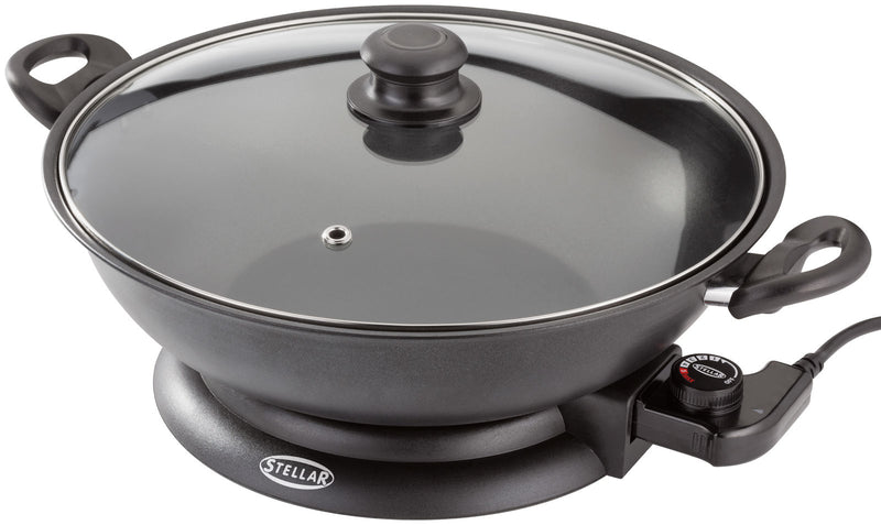 Stella 35CM Non-Stick Electric Family Wok