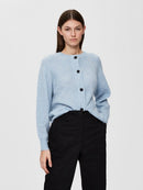 Lulu Short Cardigan - Cashmere Blue
