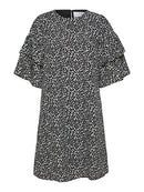 Carla Short Sleeve Dress - Black